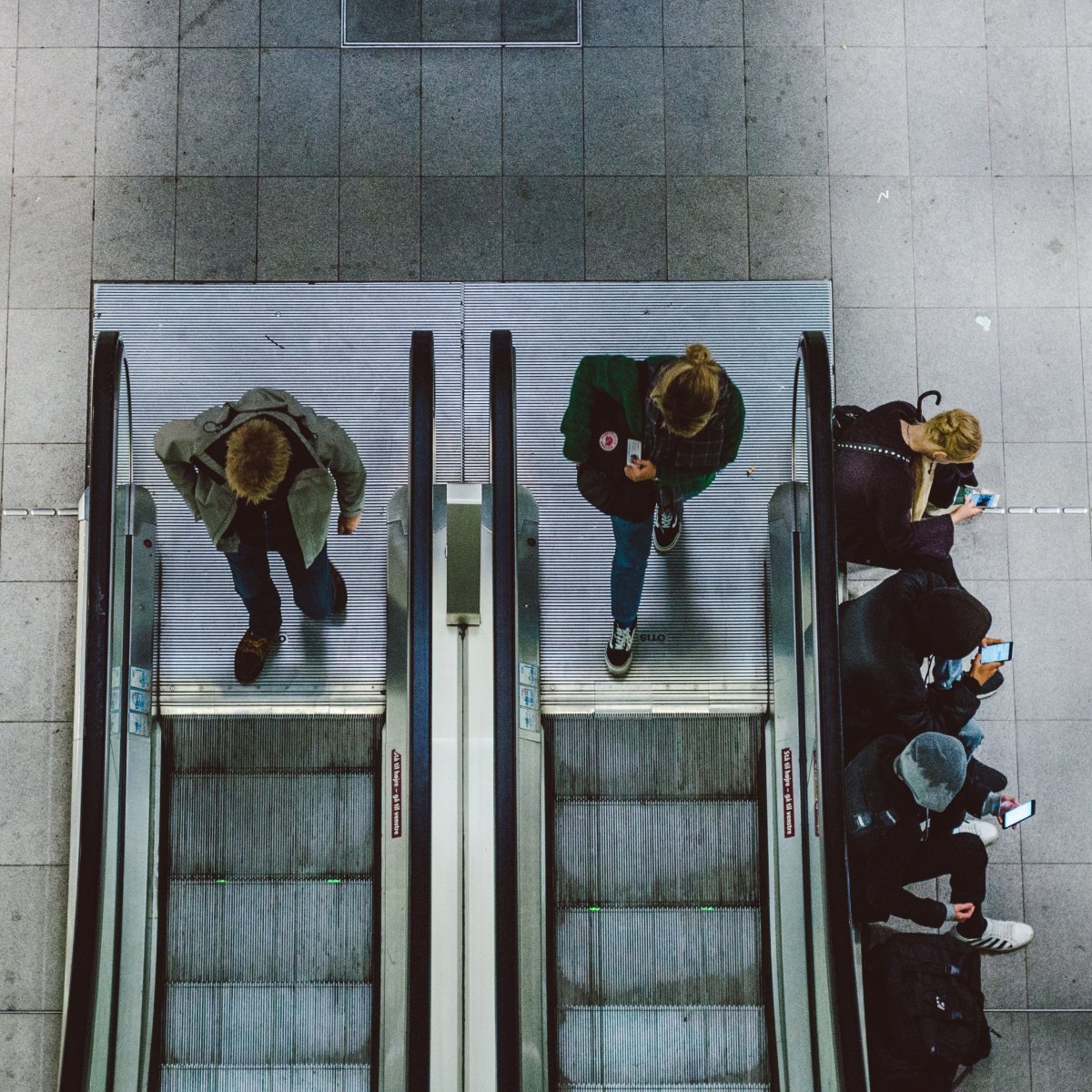 escalators