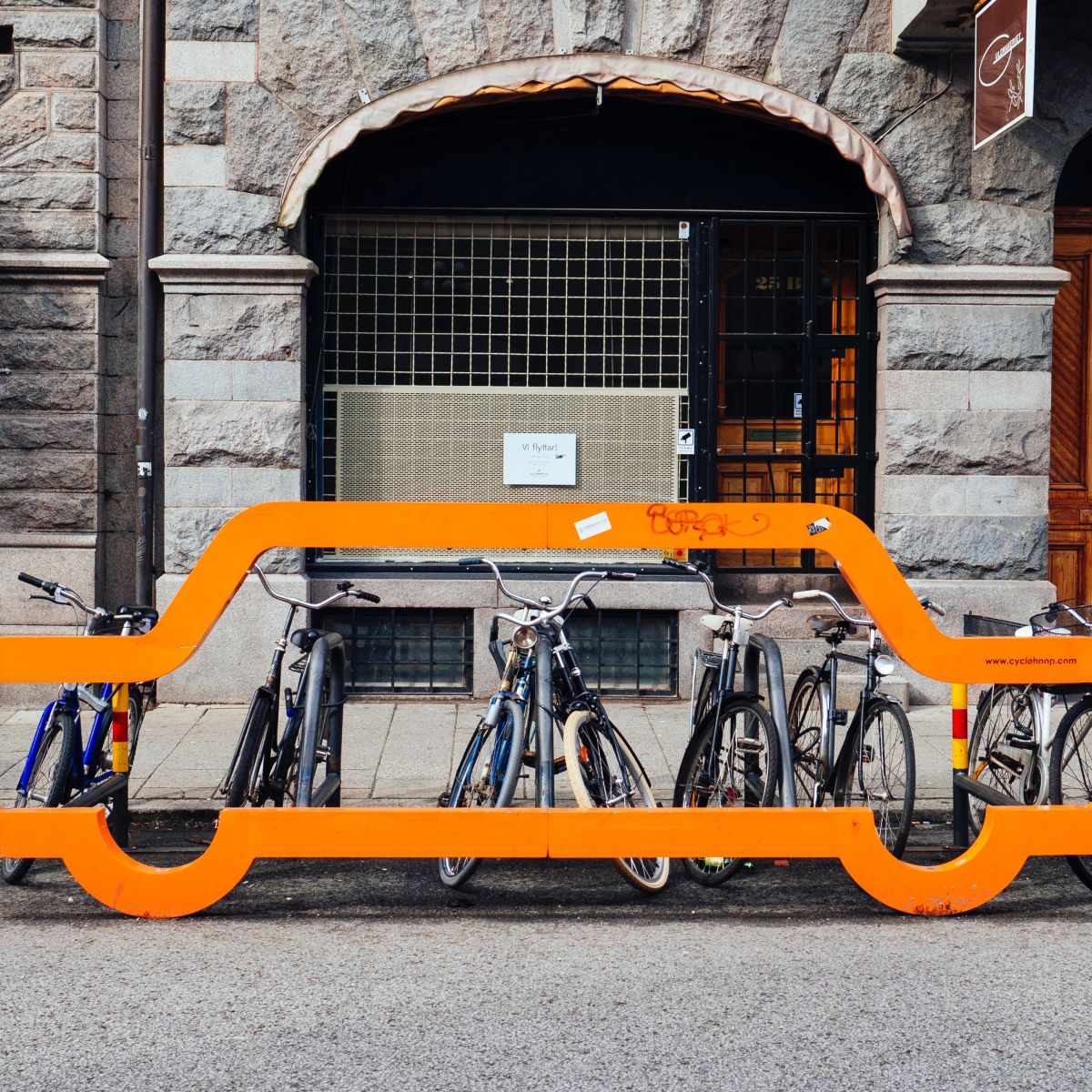 Bikes within car framework