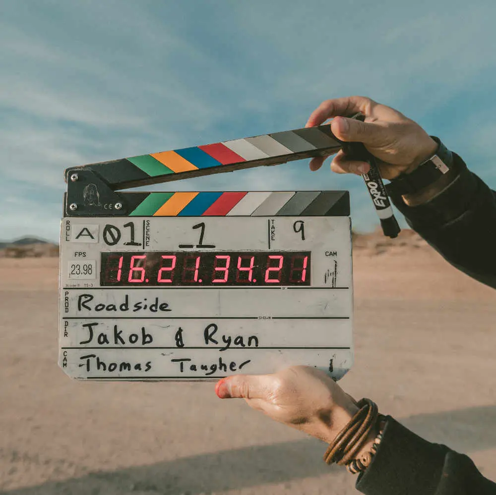 Action clapperboard