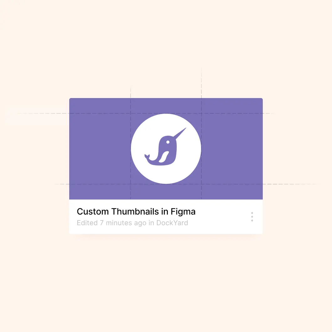 Custom thumbnail of the DockYard logo created with Figma, a collaborative design tool