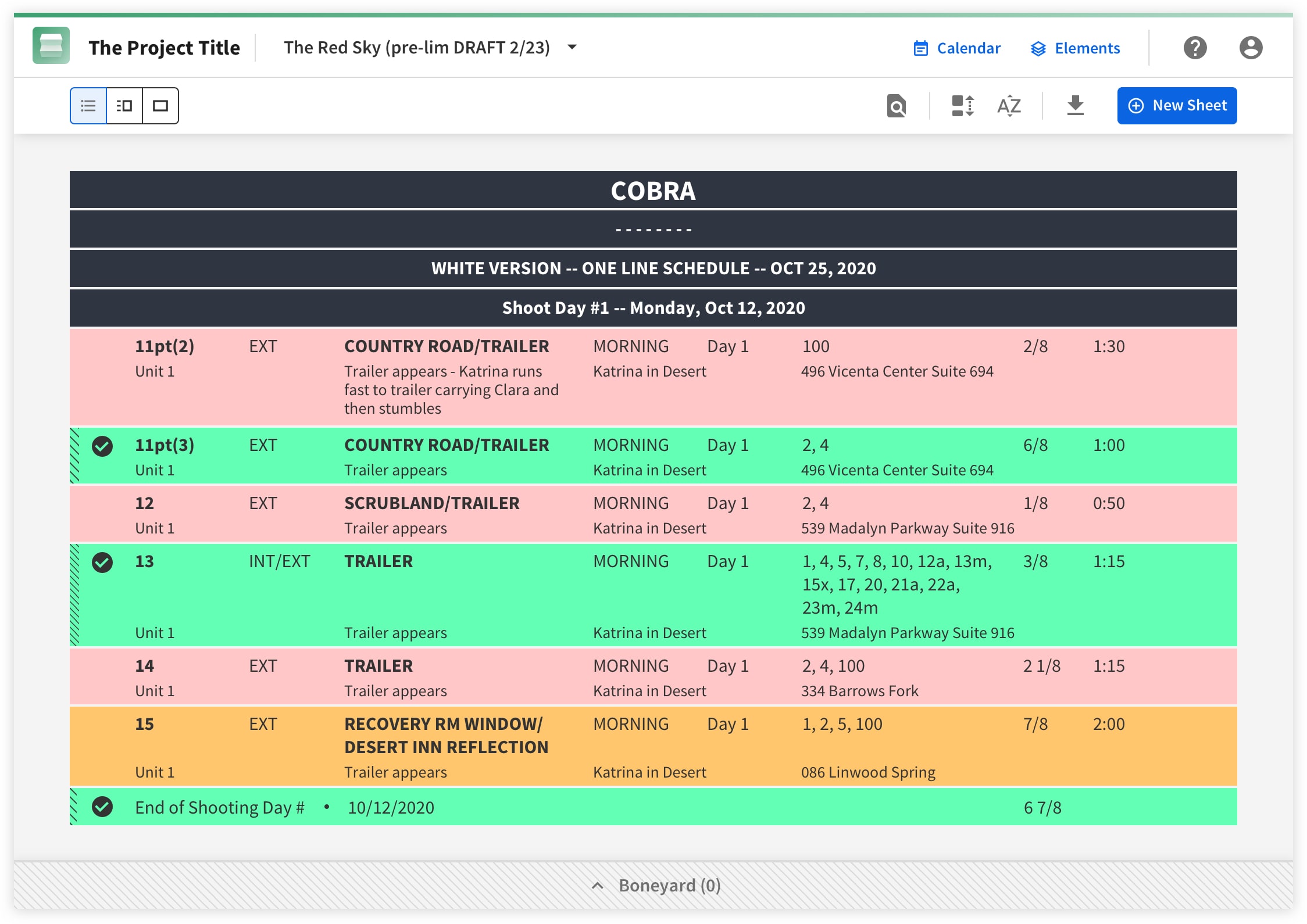 Netflix Scheduling DockYard
